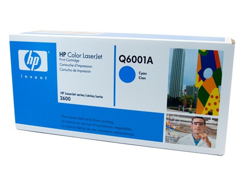 HP Q6001A 124A CYAN TONER 2600N