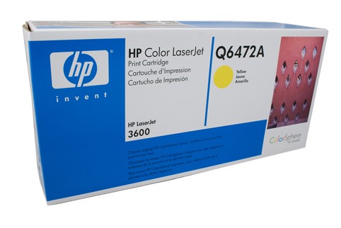 HP Q6472A YELLOW TONER CARTRIDGE