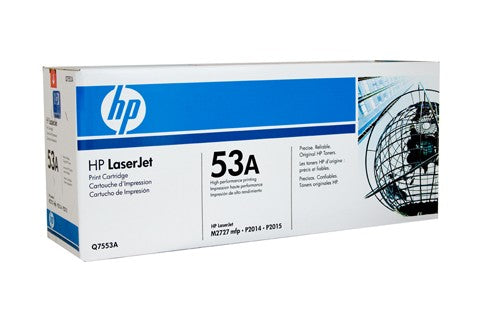 HP Q7553A BLACK TONER CARTRIDGE P2015 STANDARD YIELD