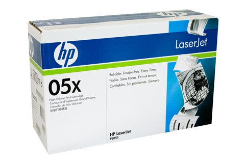 HP CE505X BLACK TONER CARTRIDGE HIGH YIELD