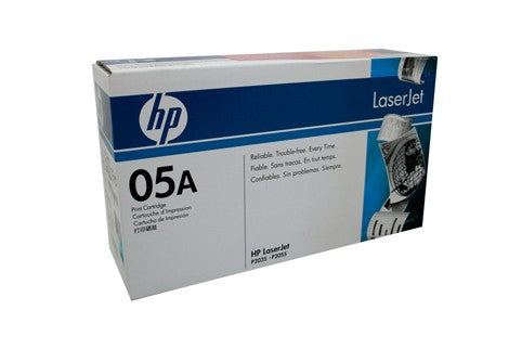 HP CE505A BLACK TONER CARTRIDGE STANDARD YIELD