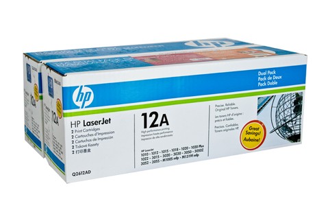 HP Q2612AD TONER CARTRIDGE TWINPACK