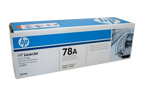 HP CE278A 78A BLACK TONER CARTRIDGE