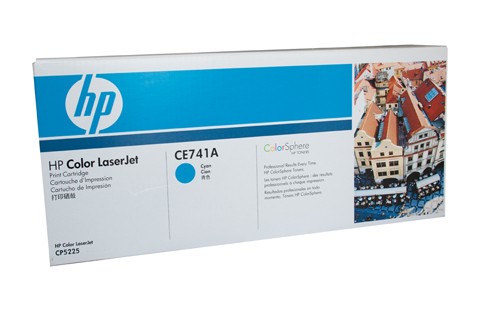 HP CE741A 307A CYAN TONER CARTRIDGE