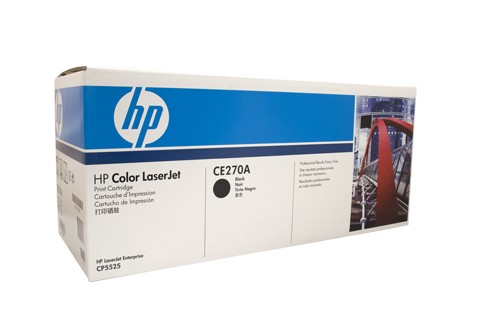 HP CE270A BLACK TONER CARTRIDGE 650A