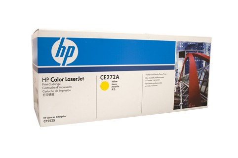 HP CE272A YELLOW TONER CARTRIDGE 650A