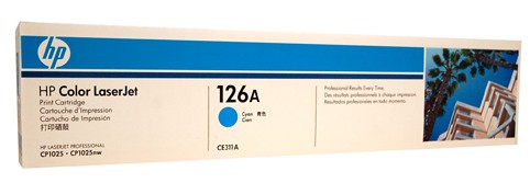 HP CE311A 126A CYAN TONER CARTRIDGE CP1025