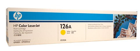 HP CE312A 126A YELLOW TONER CARTRIDGE CP1025