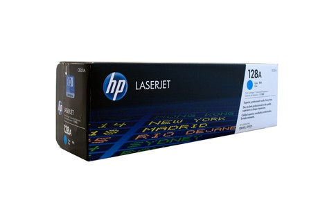 HP CE321A 128A CYAN TONER CARTRIDGE