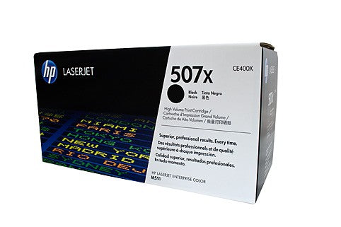 HP CE400X CE400YC 507X BLACK TONER CARTRIDGE HIGH YIELD