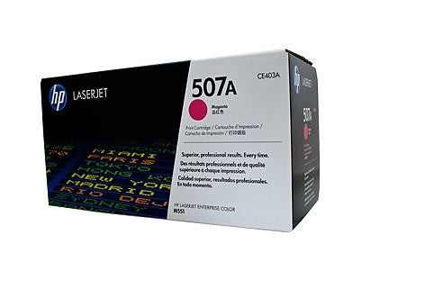 HP CE403A 507A MAGENTA TONER CARTRIDGE