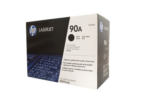 HP CE390A 90A BLACK TONER CARTRIDGE STANDARD YIELD