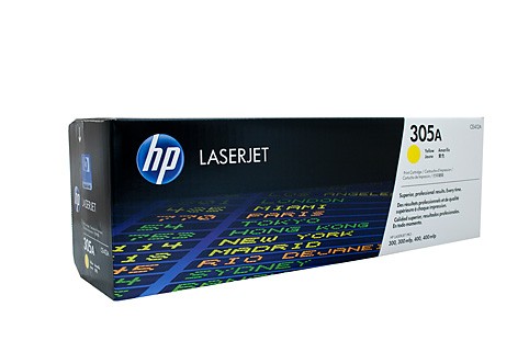 HP CE412A 305A YELLOW TONER CARTRIDGE