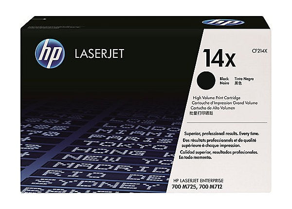 HP CF214X 14X BLACK TONER CARTRIDGE M712N M712DN HIGH YIELD