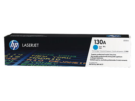 HP CF351A 130A CYAN TONER CARTRIDGE M153 M176 M177