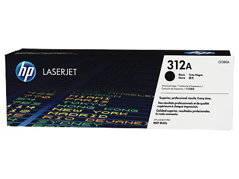 HP CF380A 312A BLACK TONER CARTRIDGE STANDARD YIELD