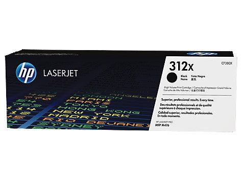 HP CF380X 312X BLACK TONER CARTRIDGE HIGH YIELD