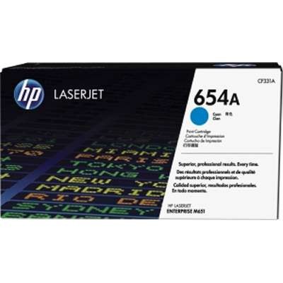 HP CF331A 654A CYAN TONER CARTRIDGE M651