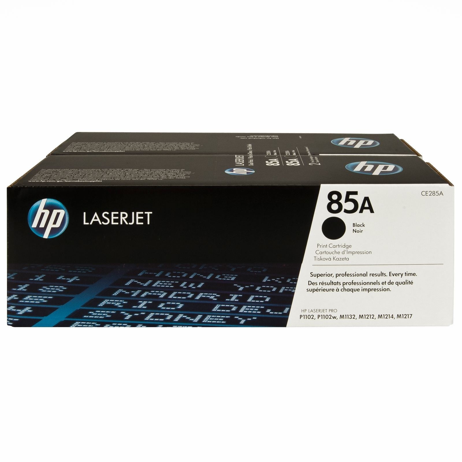 HP CE285AD 85A BLACK TONER CARTRIDGE TWIN PACK 2 PACK