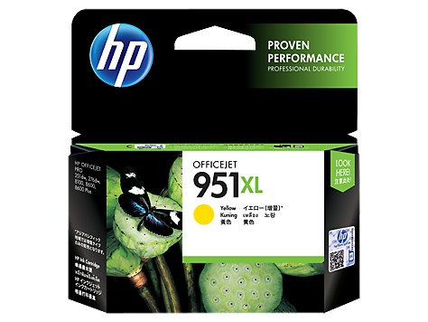 HP CN048AA 951XL YELLOW INK CARTRIDGE