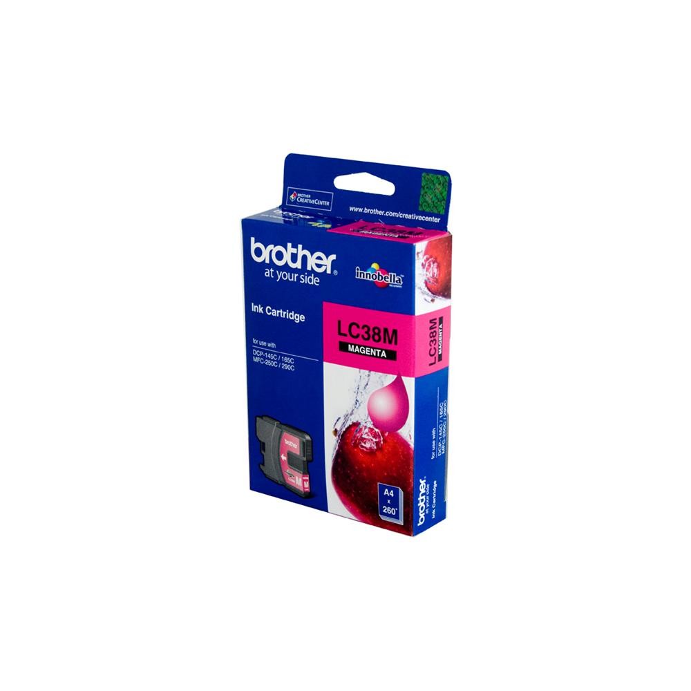 BROTHER LC38 MAGENTA INK CARTRIDGE