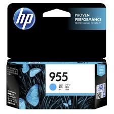 HP L0S51AA 955 CYAN INK CARTRIDGE