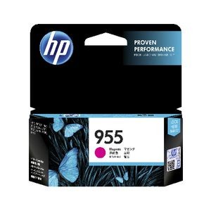 HP L0S54AA 955 MAGENTA INK CARTRIDGE.