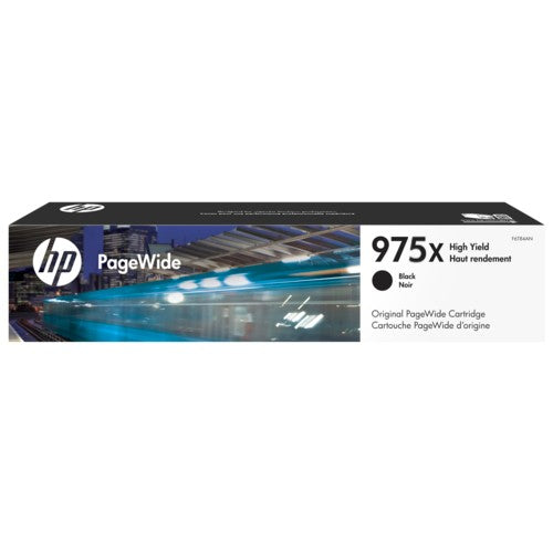 HP L0S09AA 975X BLACK INK CARTRIDGE.