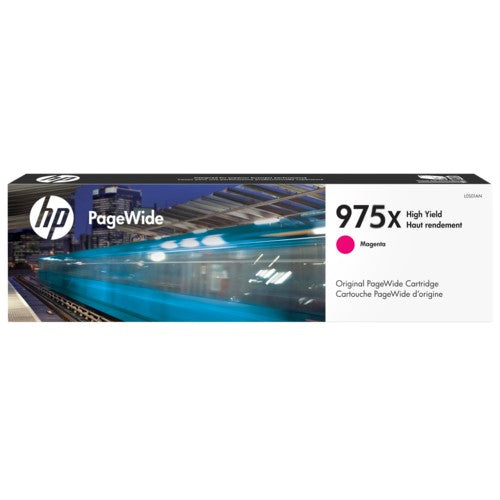 HP L0S03AA 975X MAGENTA INK CARTRIDGE.