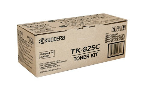 KYOCERA TK825 CYAN TONER CARTRIDGE C2520