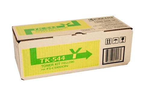 KYOCERA TK544 YELLOW TONER CARTRIDGE FSC5100DN