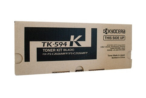 KYOCERA TK594 BLACK TONER CARTRIDGE FS2126MFP