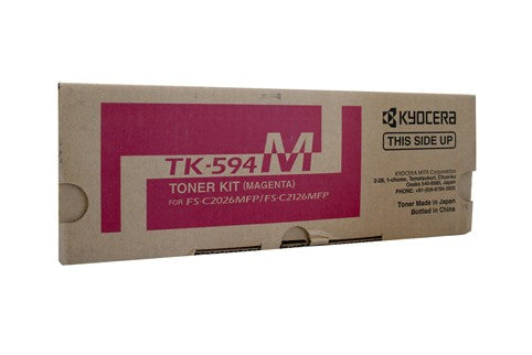 KYOCERA TK594 MAGENTA TONER CARTRIDGE FSC2126MFP