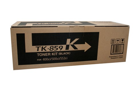 KYOCERA TK859 BLACK TONER CARTRIDGE TASKALFA 400CI 500CI