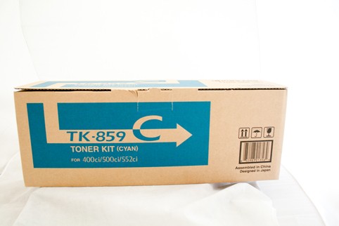 KYOCERA TK859 CYAN TONER CARTRIDGE TASKALFA 400CI 500CI