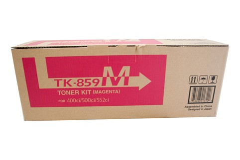 KYOCERA TK859 MAGENTA TONER CARTRIDGE TASKALFA 400CI 500CI