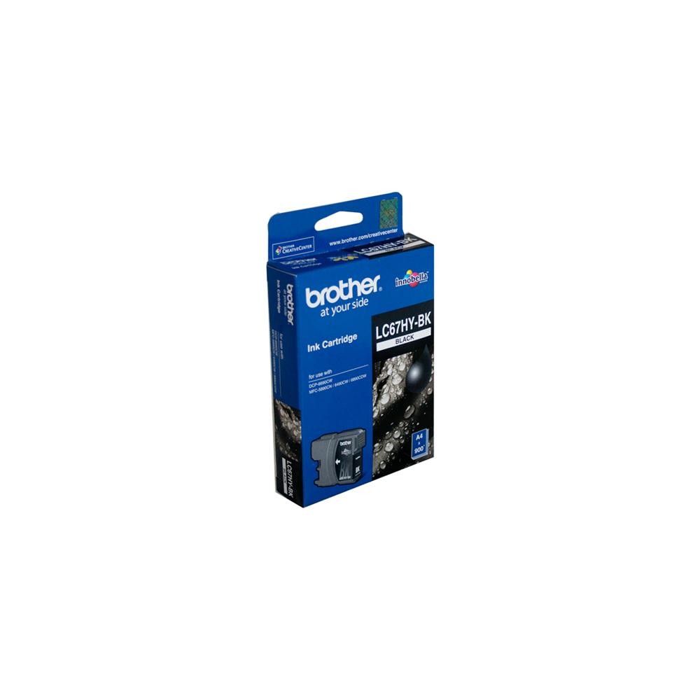 BROTHER LC67 HIGH YIELD BLACK INK CARTRIDGE