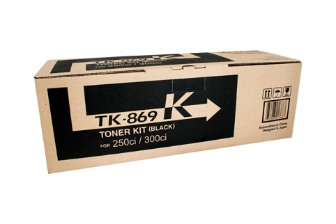 KYOCERA TK869 BLACK TONER CARTRIDGE TASKALFA 250CI 300CI