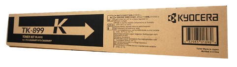 KYOCERA TK899 BLACK TONER CARTRIDGE C8020