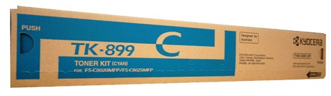 KYOCERA TK899 CYAN TONER CARTRIDGE C8020