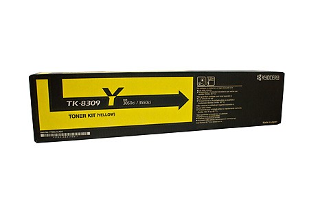 KYOCERA TK8309 TONER CARTRIDGE YELLOW