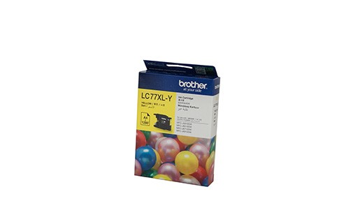 BROTHER LC77XL YELLOW INK CARTRIDGE