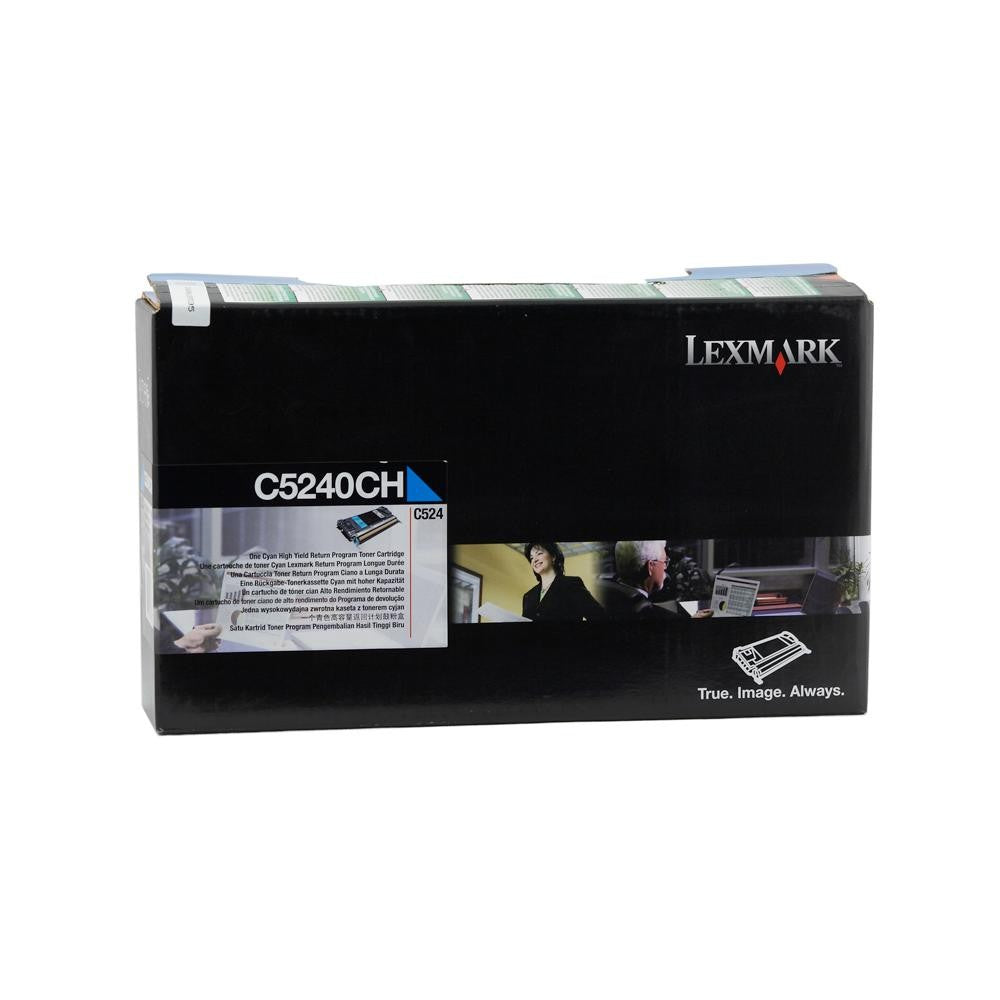 LEXMARK C5240CH CYAN TONER C524 HIGH YIELD