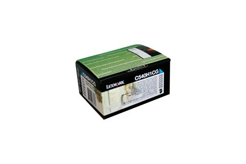 LEXMARK C540H1CG CYAN TONER C540 C543 X543 C544 X544 HIGH YIELD