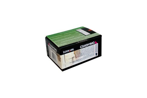 LEXMARK C540H1MG MAGENTA TONER C540 C543 X543 C544 X544 HIGH YIELD