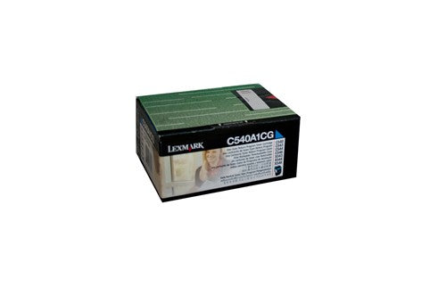 LEXMARK C540A1CG CYAN TONER CARTRIDGE STANDARD YIELD