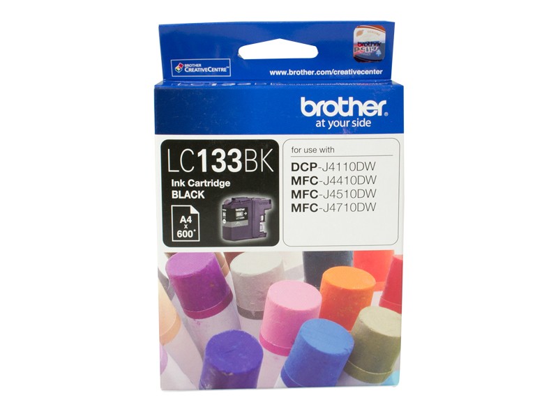 BROTHER LC133 BLACK INK CARTRIDGE