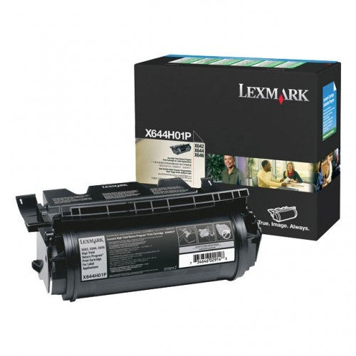 LEXMARK X644H01P TONER CARTRIDGE X464E HIGH YIELD