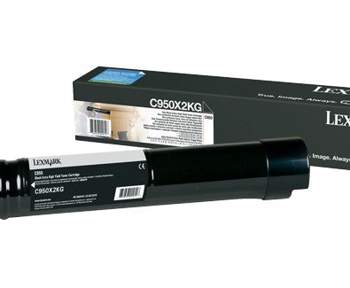 LEXMARK C950X2KG BLACK TONER CARTRIDGE HIGH YIELD