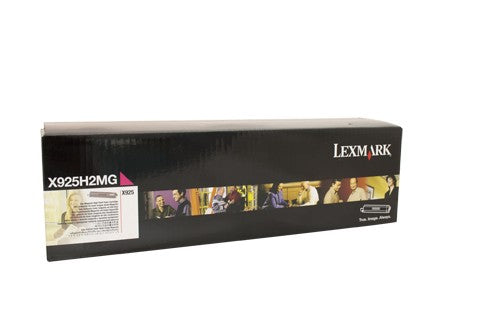 LEXMARK C925H2MG MAGENTA TONER CARTRIDGE HIGH YIELD